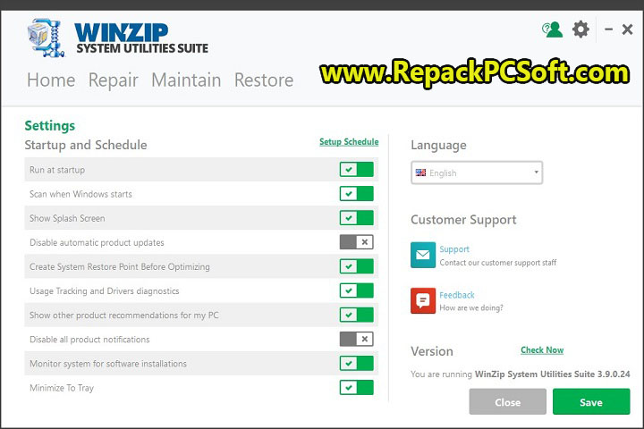 WinZip System Utilities Suite v3.18.0.20 Free Download With Patch