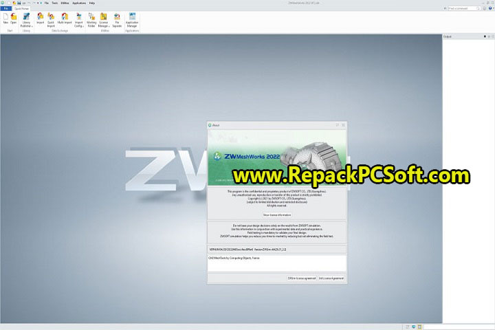 ZWSIM Mesh Works 2022 SP2 Free Download With patch