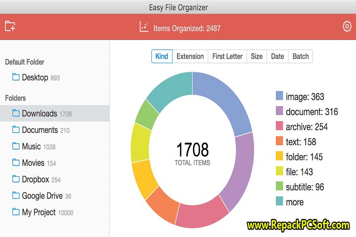 Easy File Organizer v1.33 Free Download