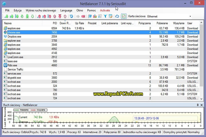 NetBalancer 11 PC Software With Keygen